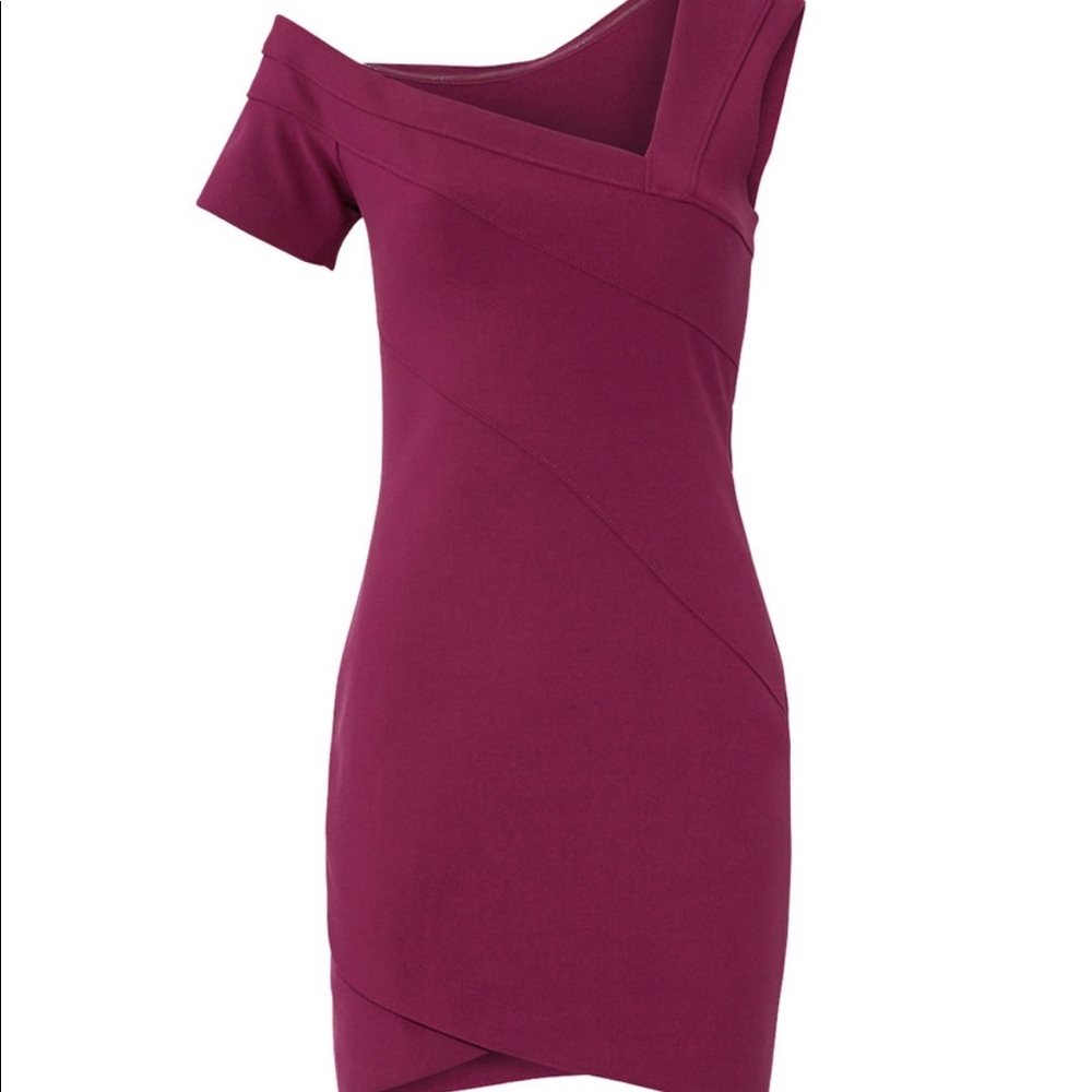 Cinq a Sept Berry Coralisa Dress - Picture 2 of 9